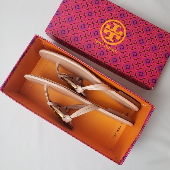 Tory burch Jeweled Meadowsweet Miller Sandals Size 9 - Picture 16 of 16